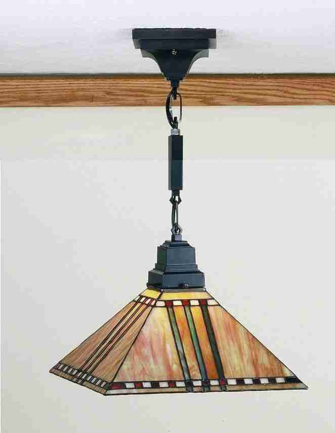 13Sq Prairie Corn Pendant 609