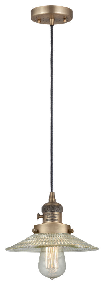 INNOVATIONS 201CSW-BB-G2-LED 1-Light Mini Pendant Brushed Brass