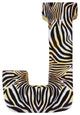 Handmade Eco-Friendly Wall Decor "S" Alphabet Letter Block, 1.3x7.8x5