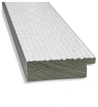 Mosaic White Beveled Bathroom Wall Mirror - 40.5 x 28.5 in.