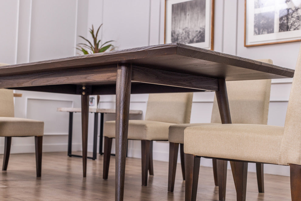 Solid Teak Vintage Dining Table
