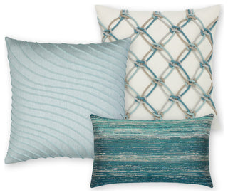 Tidal Glacier Indoor/Outdoor Performance Pillow, 20"x20"