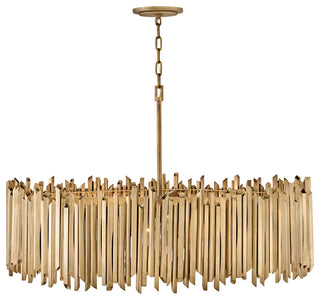 Hinkley Roca Large Drum, Burnished Gold