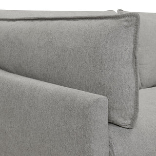 Juliett 80" Modern Power Reclining Sofa, Gray Pebble