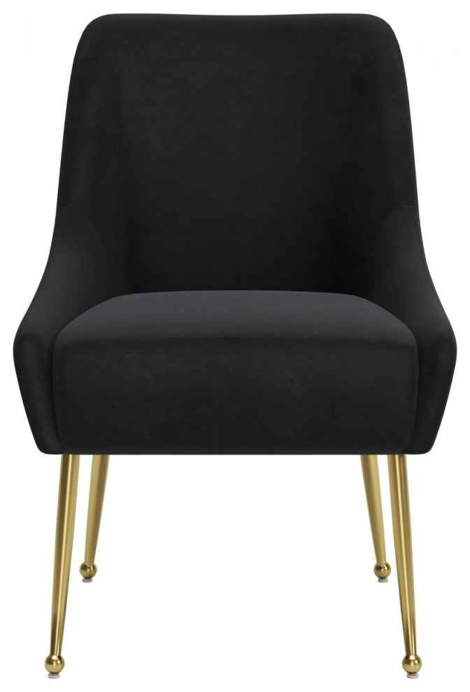 Maxine Dining Chair Black & Gold