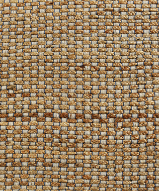 Indigo Stitching Organic Jute Area Rug, 5'x7'9"