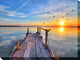 Fishing Dock Outdoor Art, 40x30