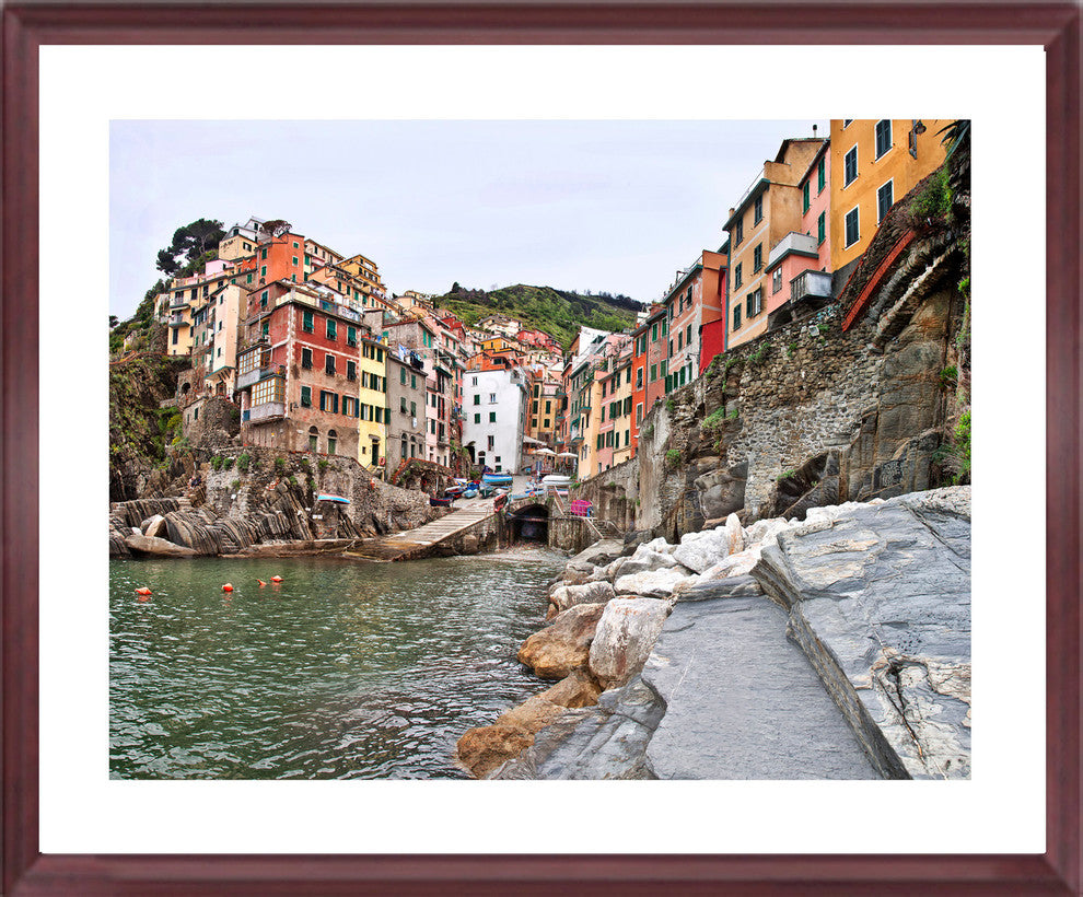 Artwork, Riomaggiore, The Cinque Terre Collection, Framed