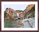Artwork, Riomaggiore, The Cinque Terre Collection, Framed