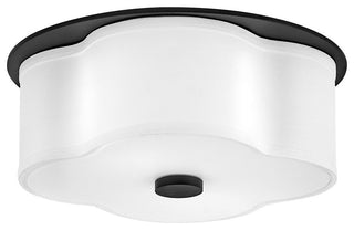Hinkley Delaney Medium Flush Mount, Black
