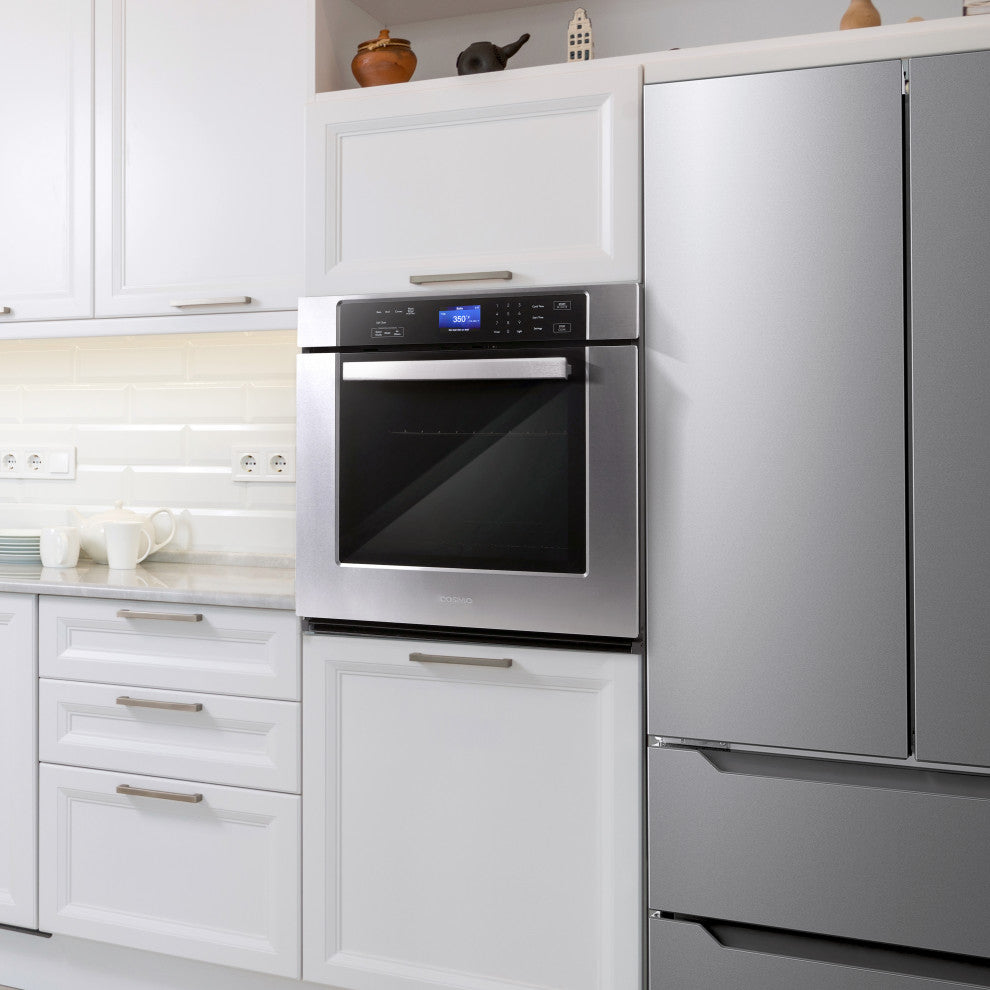 30" Single Electric Wall Oven With True European Convection and Self-Cleaning