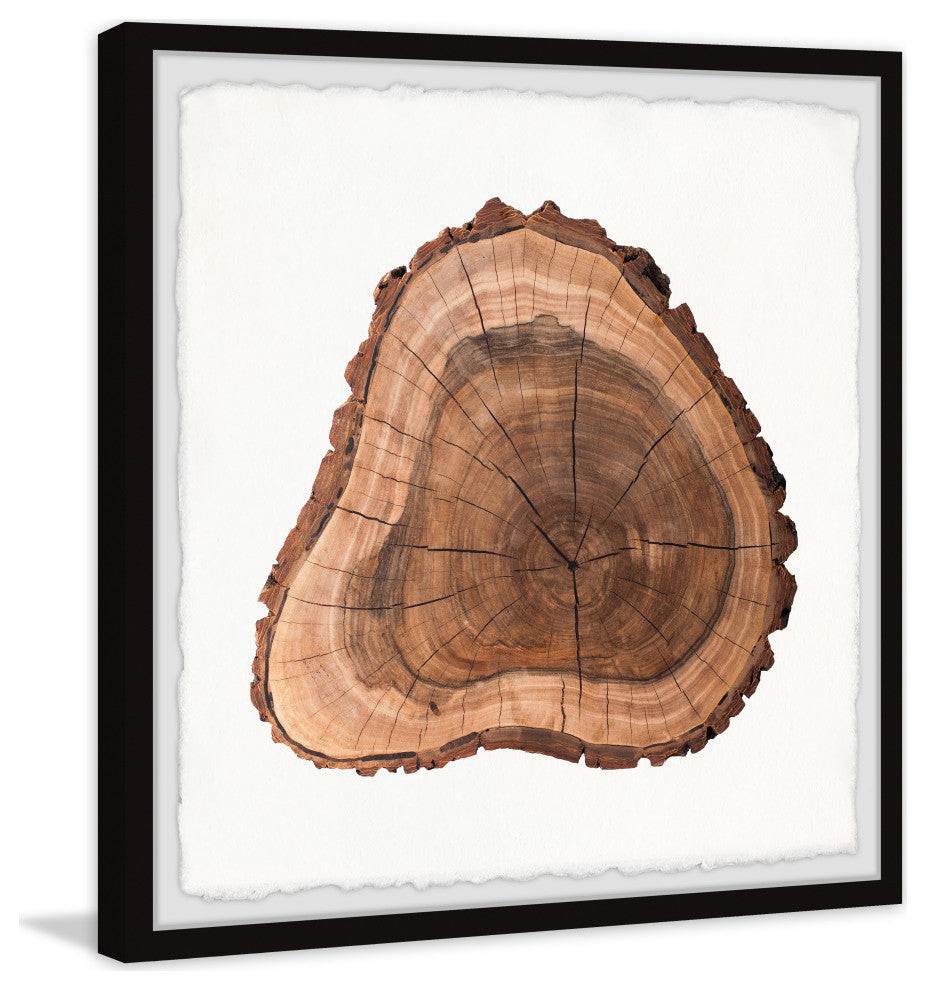 "Grow Old" Framed Painting Print, 18x18