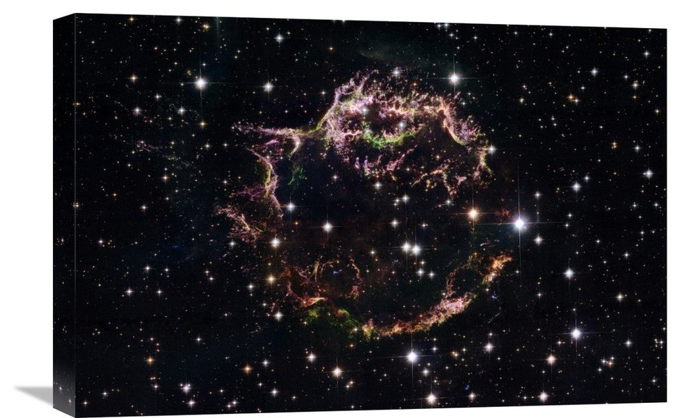 "Supernova Remnant Cassiopeia A - March 2004" Canvas Giclee by NASA, 24"x16"