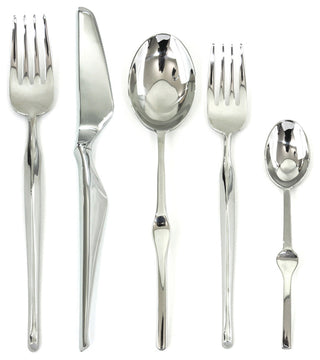 Ergonomica Flatware Set 5-Piece Set Mirror
