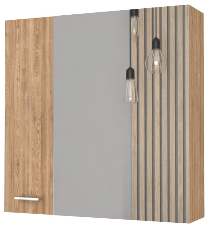 Medicine Cabinet Prague, Bathroom, Pine