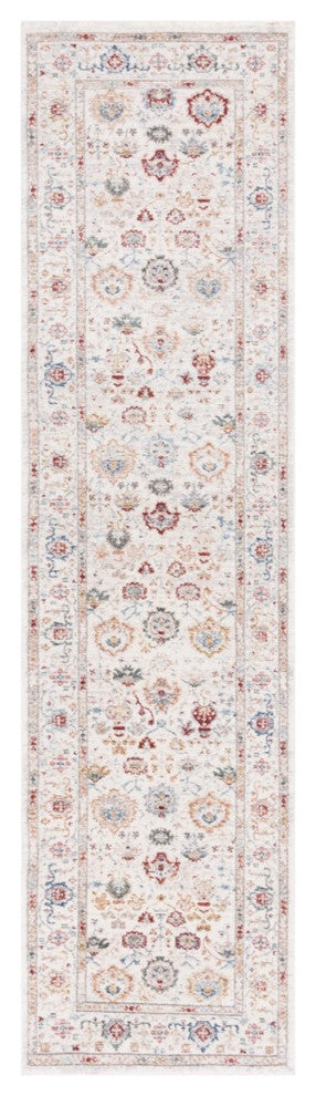 Safavieh Lauren Ralph Lauren Collection LRL1400 Rug, Ivory/Blue/Rust, 2'x8'
