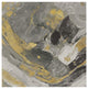 "Arroyo Gold and Black" Digital Paper Print by Albena Hristova, 20"x20"