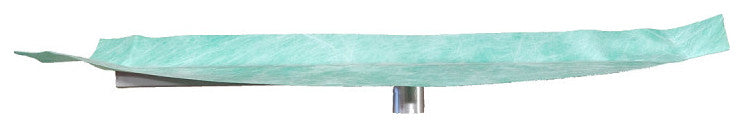 Serene Drains Invisible Slim Linear Drain Design, 16 Inch