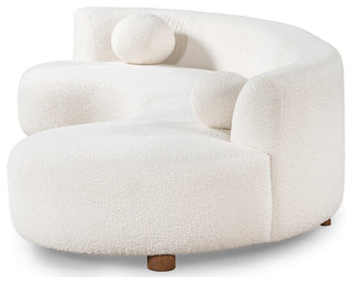 Octavia Sectional, Ivory