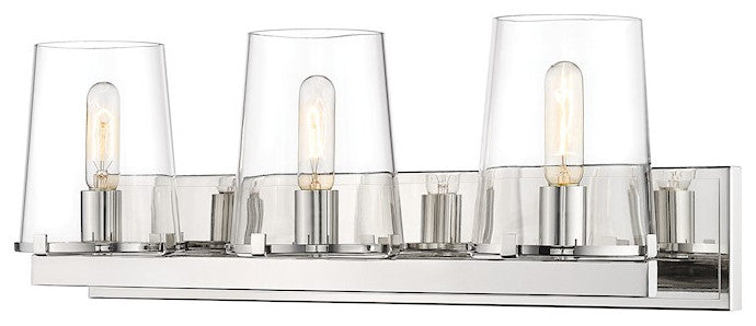 Z-LITE 3032-3V-PN 3 Light Vanity, Polished Nickel