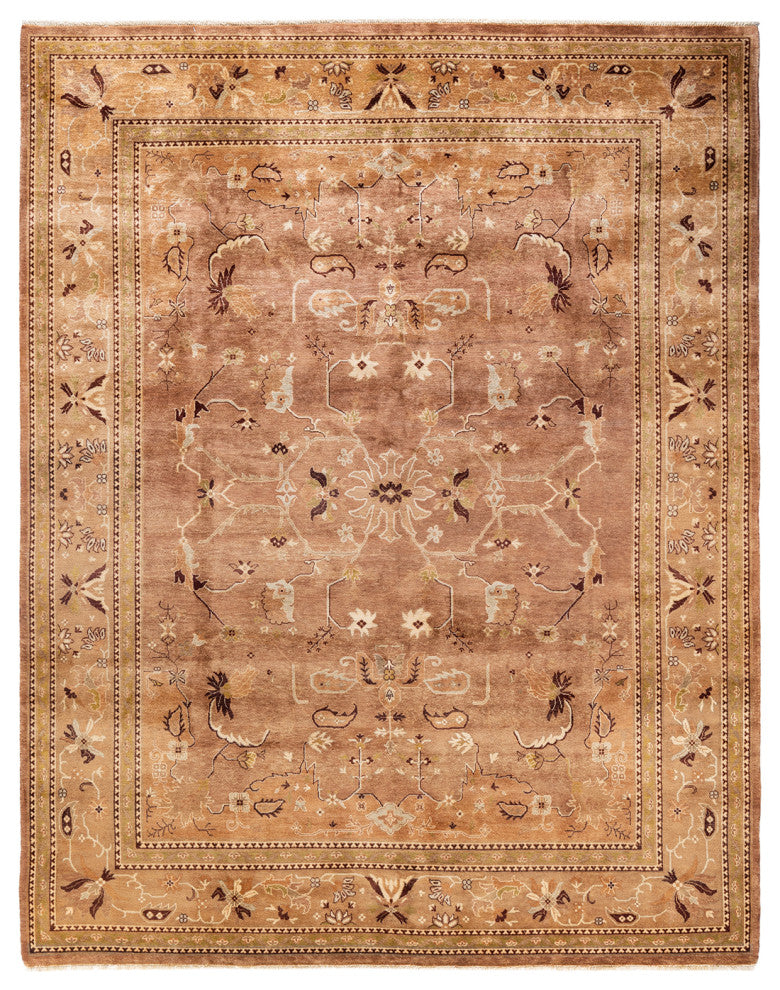 Laukkai One-of-a-Kind Hand-Knotted Area Rug Yellow, 8'2"x10'4"