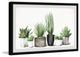 "Soothing Greens" Framed Painting Print