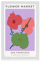 "San Francisco Poppies" Framed Painting Print, 30x45