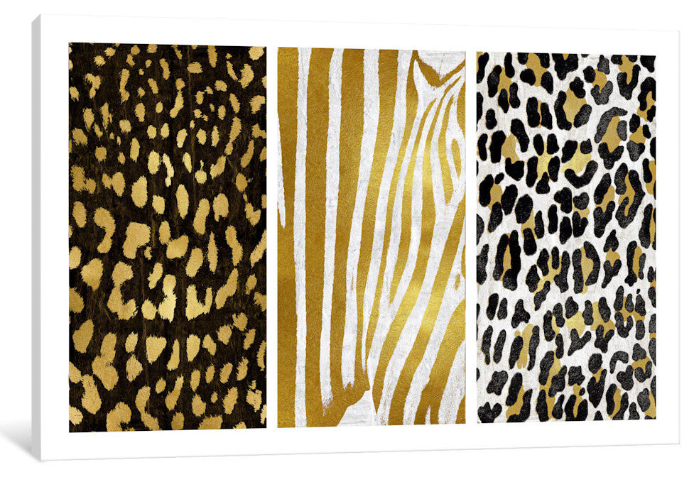 "Wild Trio I" by Ellie Roberts, Canvas Print, 26"x18"