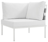 Harmony Outdoor Patio Aluminum Corner Sofa