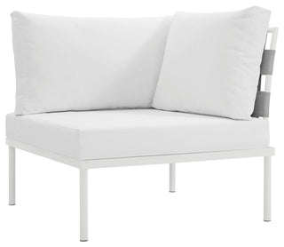 Harmony Outdoor Patio Aluminum Corner Sofa