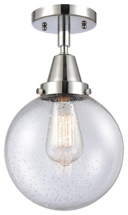 INNOVATIONS LIGHTING 447-1C-PC-G204-8-LED Beacon Flush Mount