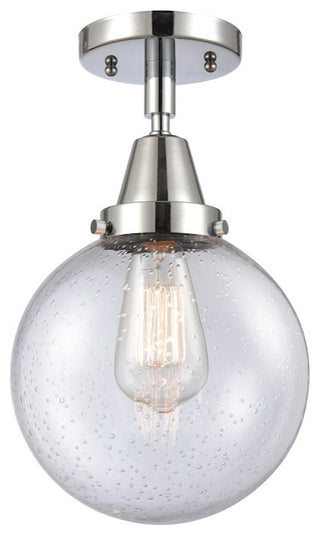 INNOVATIONS LIGHTING 447-1C-PC-G204-8-LED Beacon Flush Mount