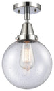 INNOVATIONS LIGHTING 447-1C-PC-G204-8-LED Beacon Flush Mount