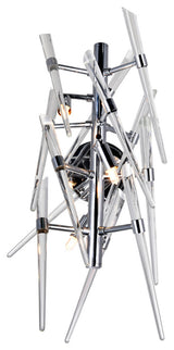 Icicle 3 Light Wall Light With Chrome Finish