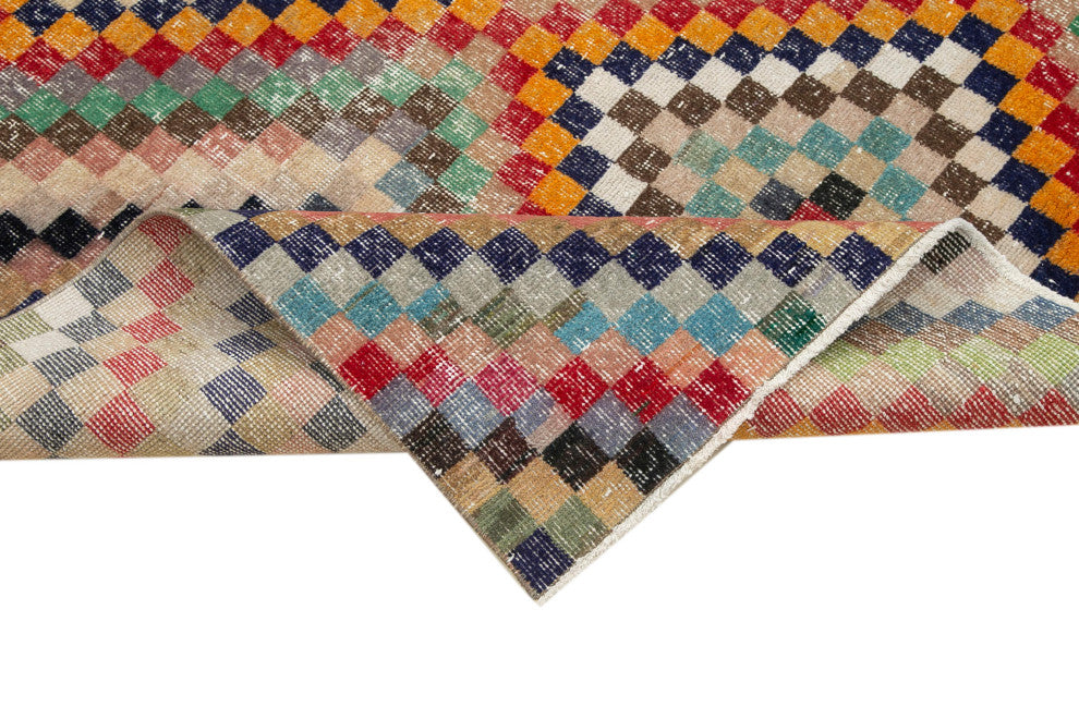 Rug N Carpet - Handwoven Turkish 4' 10'' x 9' 11'' Antique Area Rug