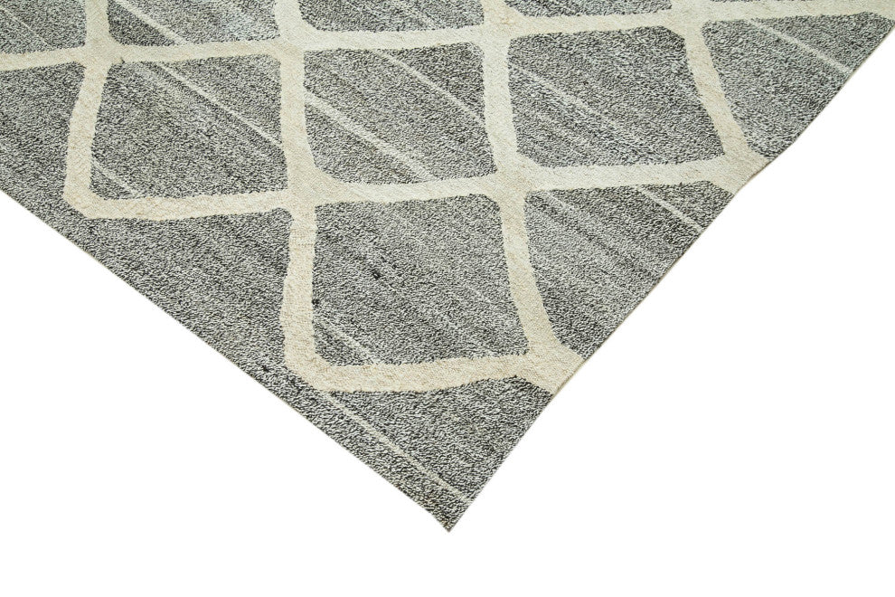 Rug N Carpet - Hand-knotted Turkish 8' 0'' x 10' 1'' Unique Wool Kilim Rug