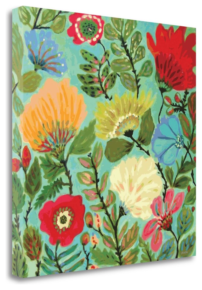 "Freedom Garden" By Karen Fields, Giclee Print on Gallery Wrap Canvas