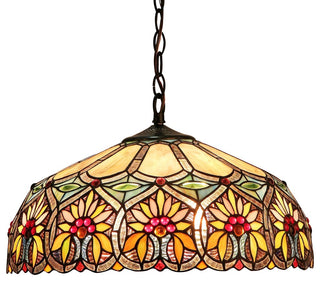 Sunny 2-Light Floral Ceiling Pendant Fixture