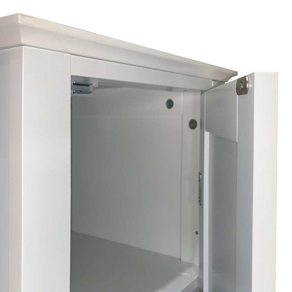 Gewnee Tall Narrow Tower Freestanding Cabinet