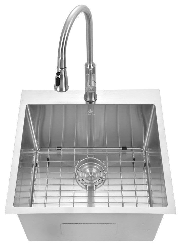 Stainless Steel Faucet Handle Single Lever Pull Down Sprayer, Faucet Cu039