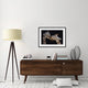 "The Kiss" Framed Digital Print by Manfred Foeger, 38"x28"