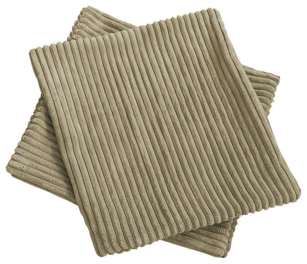 Microcfiber Corduroy 2 Piece Set, 14" X 26"