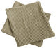 Microcfiber Corduroy 2 Piece Set, 14" X 26"