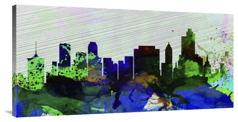 "Tulsa City Skyline" Fine Art Print
