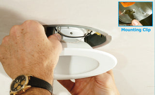 NICOR 4 inch White LED Recessed Downlight Kit in 2700K