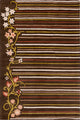 Allie Floral Contemporary Area Rug, 5'x7'6"