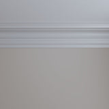 7 1/4"Hx7 1/8"Px9 7/8"Fx96 1/8"L, Devon Smooth Crown Moulding