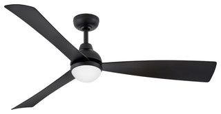 Hinkley Lighting 905656-LDD Una 56" 3 Blade Indoor / Outdoor - Matte Black
