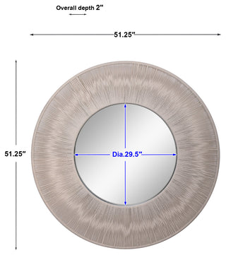 Uttermost Sailor's Knot Round Mirror