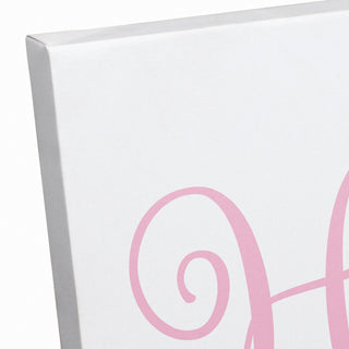 Hello Sunshine 12"x36" Canvas Wall Art, Pink